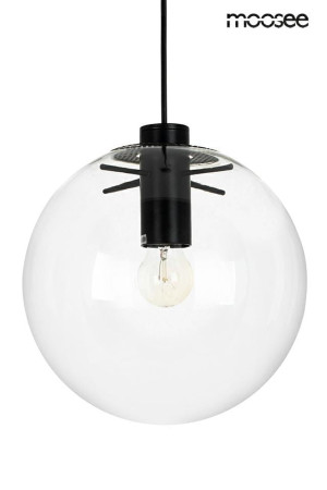 Moosee lampa wisząca sandra 30 czarna