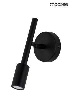 Moosee lampa ścienna prisma czarna