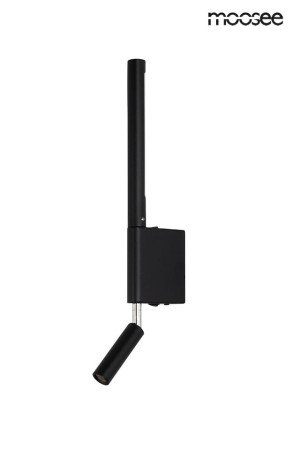 Moosee lampa ścienna periscope czarna
