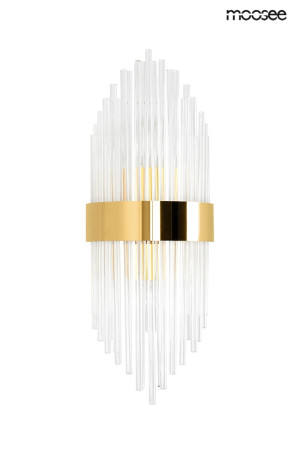 Moosee lampa ścienna florens m złota