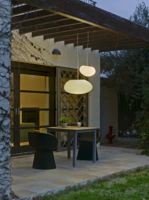 New garden lampa wisząca petra 60 hang biała