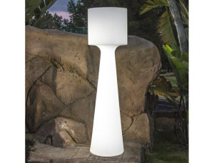 New garden lampa ogrodowa grace 140 cable biała