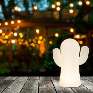 New garden lampa ogrodowa panchito blanco indoor & outdoor biała
