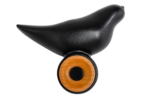 Wieszak bird czarny