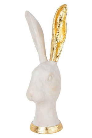 Kare figurka dekoracyjna bunny gold