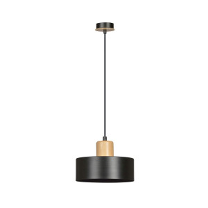 Lampa wisząca Emibig Torin 1 czarna E27