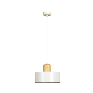 Lampa wisząca Emibig Torin 1 biała E27