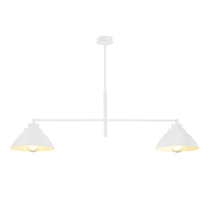 Lampa sufitowa Emibig Maverick 2 biała 2×E27