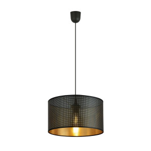 Lampy Wiszące Aston 1 Black/Gold Emibig