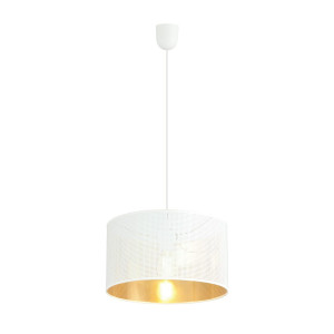 Lampy Wiszące Aston 1 White/Gold Emibig