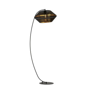 Lampy Podłogowe Malia Lp Black/Gold Emibig