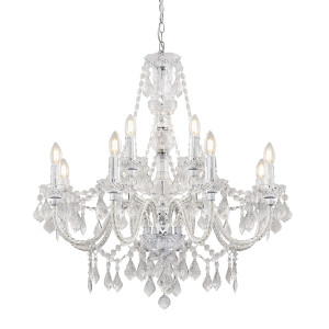 Lampa wisząca Clarence 308-8+4CL