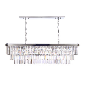 Żyrandol Eulalia 10 Light Chandelier Polished Chrome Crystal