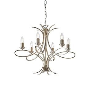 Lampa wisząca Interiors CA7P6BB Stal