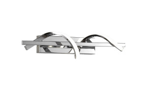 Lampa sufitowa Isabel srebrny i odcienie srebra, biały LED zintegrowany R22201106 - RL