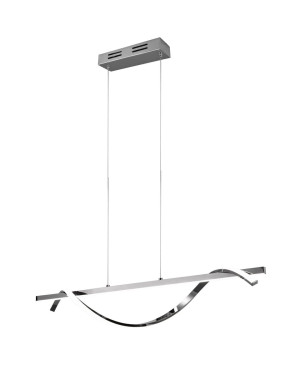Lampa wisząca Isabel srebrny i odcienie srebra, chrom LED zintegrowany R32201106 - RL