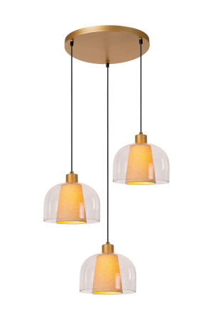 Lampa wisząca Gunhild beżowy E27 30460/13/60 - Lucide