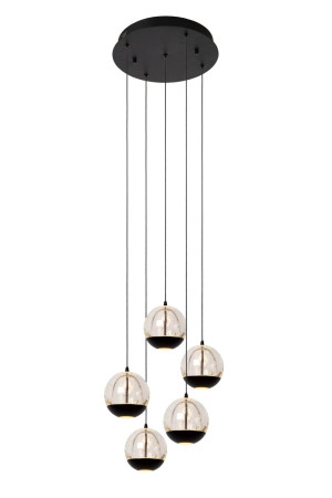 Lampa wisząca Sentubal czarny LED zintegrowany 13498/24/30 - Lucide
