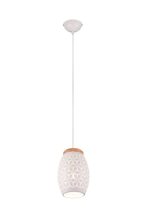 Lampa wisząca Bidar biały E27 R31571031 - RL