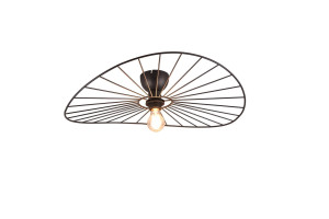 Lampa sufitowa Chapeau czarny E27 R61451032 - RL