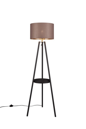 Lampa podłogowa Colette czarny, szary i odcienie szarości E27 R41561032 - RL