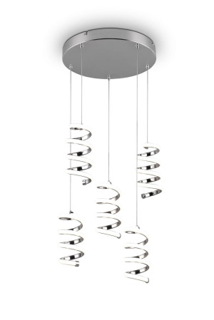 Lampa wisząca Laola srebrny i odcienie srebra LED zintegrowany R34185306 - RL