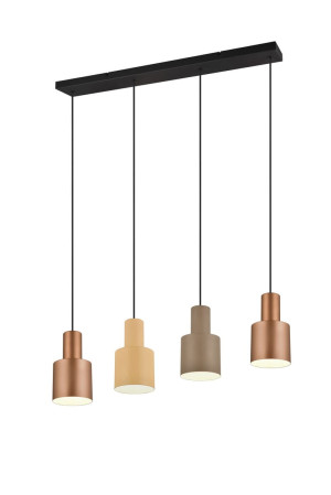 Lampa wisząca Agudo inny, brązowy i odcienie brązu E27 319400417 - Trio