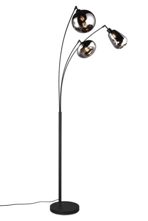 Lampa podłogowa Lumina czarny E14 417000332 - Trio