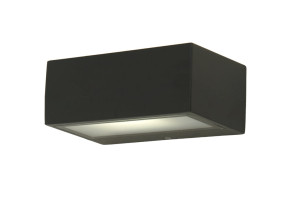 Kinkiet zewnętrzny Gemini ciemny szary E27 5602734118 - Lutec