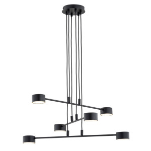 Lampa wisząca Emibig Modus 6 czarna 6×GX53