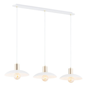 Lampa sufitowa Emibig Spirit 3 biała 3×E27