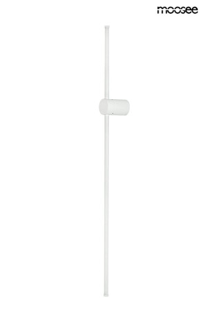 Lampa ścienna OMBRE 100 biała – Moosee