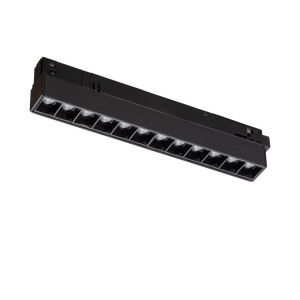 Oprawa szynowa LED LVM Focus 9W czarny LED zintegrowany - Nowodvorski