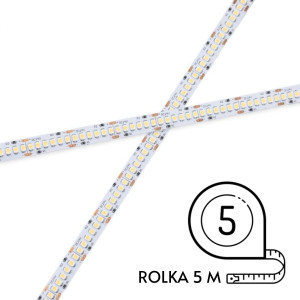 Taśma LED 240 diod 2835SMD 18,8W/mb, 24 Biała Naturalna Rolka