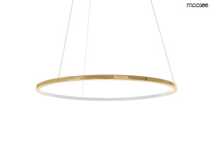 Lampa wisząca RING SLIM 60 złota – Moosee