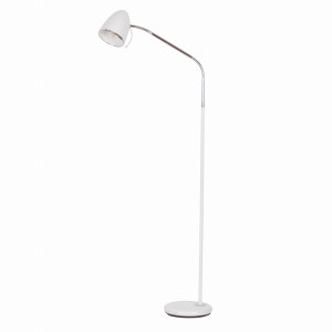 Lampa podłogowa KAJTEK I K-MT-201 BIAŁY Biały 1 źr., E27, 15W LED - Kaja