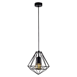 Lampa wisząca MARKO K-4018 Czarny 1 źr., E27, 15W LED - Kaja