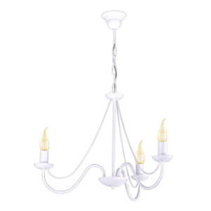 Lampa wisząca BARTEZ II K-3995 Biały 3 źr., E14, 10W LED - Kaja