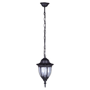 Lampa wisząca VASCO K-5007H/N Czarny 1 źr., E27, 15W LED - Kaja