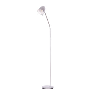 Lampa podłogowa KAJTEK I K-MT-201 SREBRNY Srebrny 1 źr., E27, 15W LED - Kaja