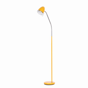 Lampa podłogowa KAJTEK I K-MT-201 ŻÓŁTY Żółty 1 źr., E27, 15W LED - Kaja