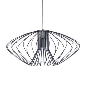 Lampa wisząca TIZI II K-3407 CZARNY Czarny 1 źr., E27, 15W LED - Kaja