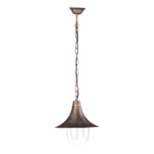 Lampa wisząca BOSTON K-8126 CZARNY/ZŁOTY Czarny, złoty 1 źr., E27, 15W LED - Kaja
