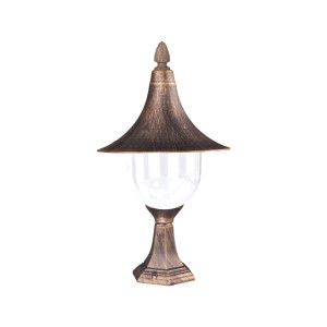 Lampa podłogowa BOSTON K-8128 CZARNY/ZŁOTY Czarny, złoty 1 źr., E27, 15W LED - Kaja