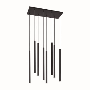 Lampa wisząca GELATO K-4863 Czarny 8 źr., G9, 10W LED - Kaja