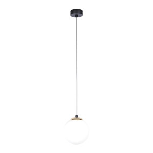 Lampa wisząca ISLA K-4911 Czarny, patyna, biały matowy 1 źr., E27, 15W LED - Kaja