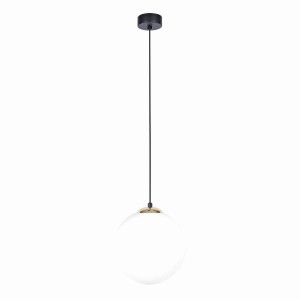 Lampa wisząca ISLA K-4912 Czarny, patyna, biały matowy 1 źr., E27, 15W LED - Kaja