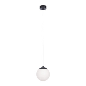 Lampa wisząca SAVOY K-4920 Czarny, biały matowy 1 źr., E14, 10W LED - Kaja