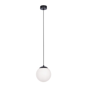 Lampa wisząca SAVOY K-4921 Czarny, biały matowy 1 źr., E27, 15W LED - Kaja