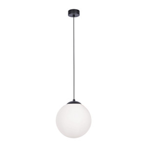 Lampa wisząca SAVOY K-4922 Czarny, biały matowy 1 źr., E27, 15W LED - Kaja
